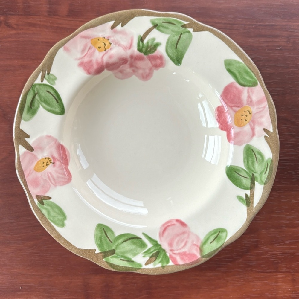 Small Franciscan Desert Rose Bowls